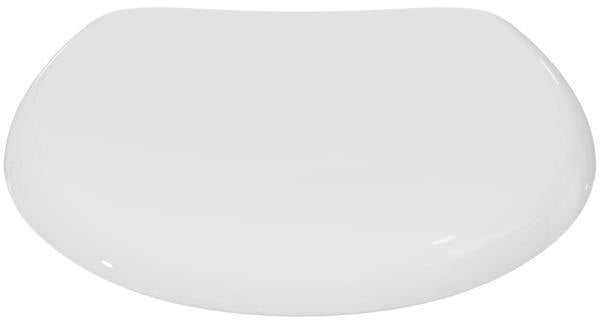 WC-Sitz Escape Weiß von Ideal Standard – Duroplast mit Deckel, verchromte Scharniere