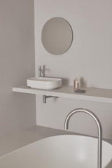 Ideal Standard Linda-X Aufsatzwaschtisch 550x380mm Weiß ohne Hahnloch mit Überlauf