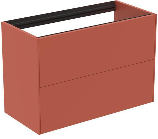 Ideal Standard Conca Waschtischunterschrank 800 mm, 2 Auszüge, Push-Open, Weiß