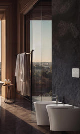 Ideal Standard Standbidet La Dolce Vita Weiß – Wandhängendes Keramik-Bidet mit Überlauf