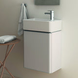 Ideal Standard Edge Waschtischarmatur Chrom 90 mm mit Ablaufgarnitur und Heißwasser-Sparfunktion