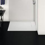 Ideal Standard Ultra Flat S i.life Rechteck-Brausewanne 1000x700x30 mm Carraraweiß Mineralguss