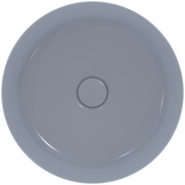 Ideal Standard Ipalyss Aufsatzwaschtisch 400x400mm Seidenweiß ohne Hahnloch ohne Überlauf