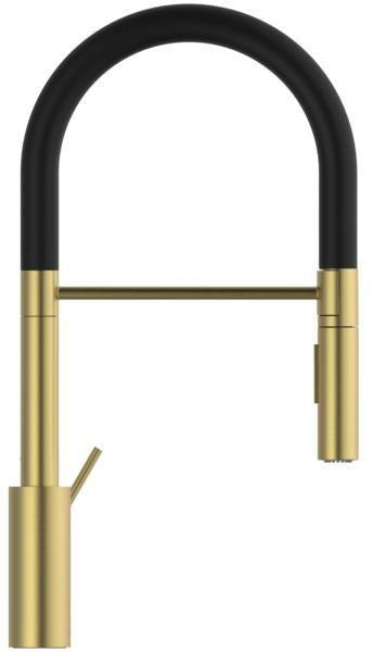 IDEAL STANDARD Gusto Semi-Pro Küchenarmatur 225 mm 2-Funktionsbrause Silver Storm
