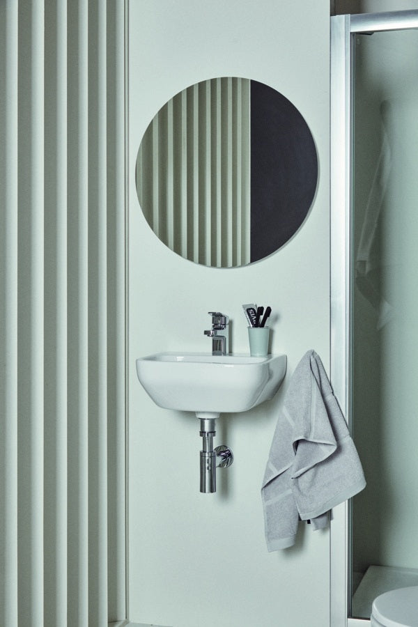 Ideal Standard i.life A Handwaschbecken 400x360x150mm Weiß mit 1 Hahnloch und Überlauf