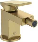 Ideal Standard Bidetarmatur Extra Ausladung 113 mm mit Ablaufgarnitur Chrom