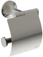 Ideal Standard La Dolce Vita Papierrollenhalter mit Deckel, Edelstahl-Optik, Wandmontage