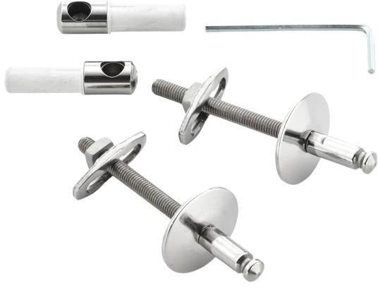 Ideal Standard Befestigungssatz Softmood für WC-Sitz, Edelstahl