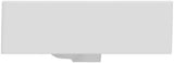 Ideal Standard i.life B Aufsatzwaschtisch 605x420x145 mm Weiß, 1 Hahnloch, mit Überlauf