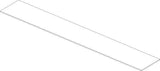 IDEAL STANDARD WT-Platte Conca ohne Ausschnitt 2387x373mm Weiß – Passgenaue Waschtischplatte