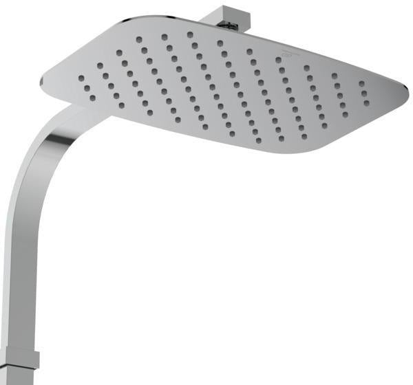 Ideal Standard Duschsystem Ceratherm S200 mit Ablage und Stick-Handbrause Chrom