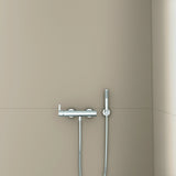 Ideal Standard Idealrain Atelier Brausehalter mit runder Rosette in Brushed Gold – Wandmontage