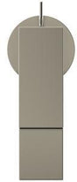 Ideal Standard Waschtischarmatur Piccolo Extra Ausladung 100mm mit Ablaufgarnitur Silver Storm