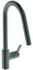 IDEAL STANDARD Gusto Küchenarmatur Ausstellungsmuster auf Acrylsockel – Hochwertige Präsentation