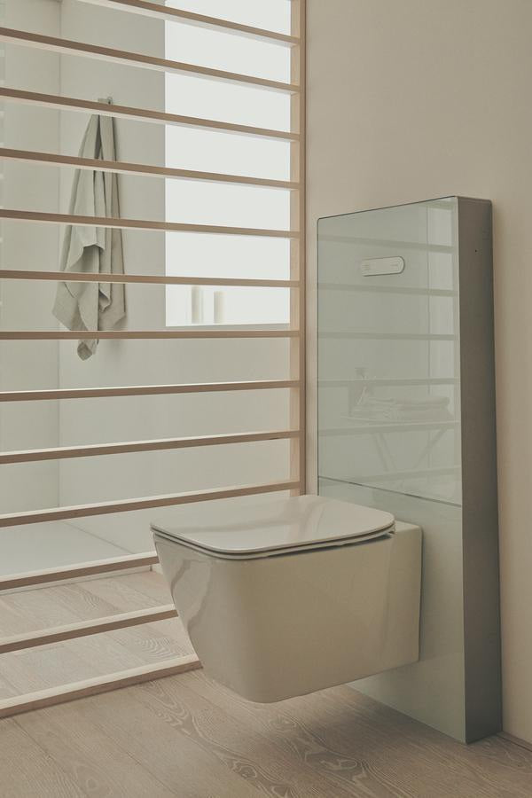 Ideal Standard WC-Element Neox ProSys für Wand-WC, Schwarz – Selbsttragend, 2/7 L Spülung