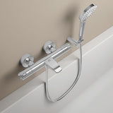Ideal Standard Badethermostat AP Ceratherm T50, Ausladung 161 mm, Chrom – mit Verbrühschutz