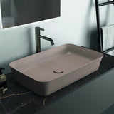 IDEAL STANDARD Ipalyss Schale 650x400x120 mm Seidenweiß – Aufsatzwaschtisch ohne Hahnloch & Überlauf