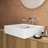 Ideal Standard Waschtisch Extra 500x450x150mm geschliffen Weiß ohne Hahnloch mit Überlauf