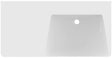Ideal Standard Möbelwaschtisch La Dolce Vita 1060 mm ohne Hahnloch, mit Überlauf, Ablage links, Weiß