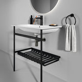 Ideal Standard Möbelwaschtisch Connect Air 1 Hahnloch mit Überlauf 840x460x165 mm Weiß