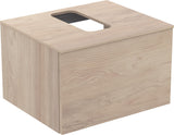 IDEAL STANDARD Adapto Waschtisch-Unterschrank 600 mm Pinie hell mit 1 Auszug, wandhängend