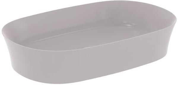 Ideal Standard Ipalyss Aufsatzschale 600x380x120 mm Seidenweiß ohne Hahnloch und Überlauf