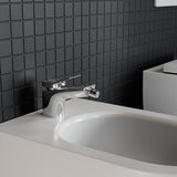 Ideal Standard Bidetarmatur Conca 133 mm mit Ablaufgarnitur Brushed Gold