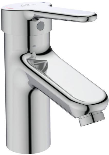 IDEAL STANDARD Ceraplus Waschtischarmatur Chrom 112 mm Ausladung – Einhandhebelmischer ohne Ablaufgarnitur