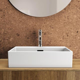 Ideal Standard Extra Aufsatzwaschtisch 500x450mm Weiß mit Überlauf und 1 Hahnloch