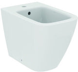 Ideal Standard Stand-Bidet i.life B 355x540x400 mm Weiß mit Überlauf und 1 Hahnloch