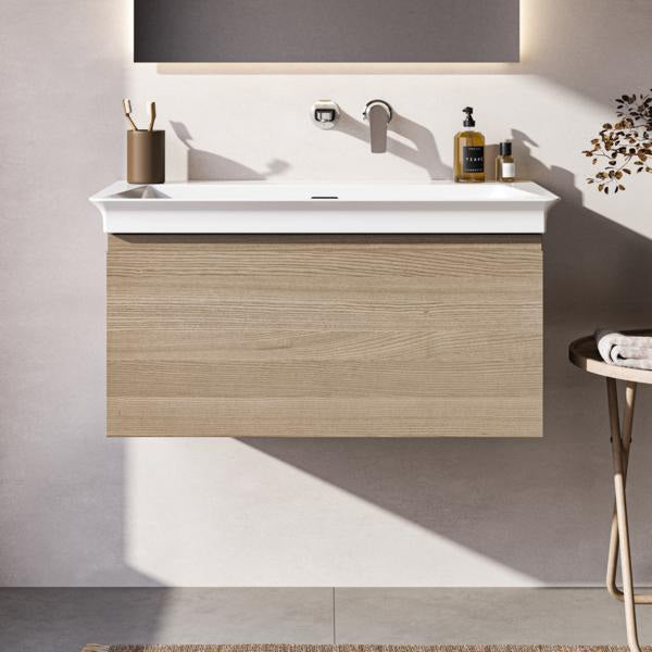 Ideal Standard Finesse Möbelwaschtischunterschrank 800 mm mit Auszug und Softclose in Greige matt
