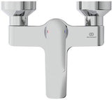 Ideal Standard Badearmatur Connect Air 174 mm Chrom – Wand-Aufputz Einhandhebelmischer