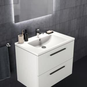Ideal Standard i.life B Möbelwaschtisch 810 mm, 1 Hahnloch, mit Überlauf, Weiß