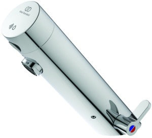 IDEAL STANDARD Sensorflow Sensor-Waschtischarmatur 120 mm Ausladung Batteriebetrieb Chrom