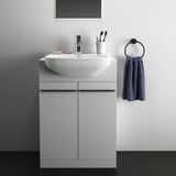 Ideal Standard i.life A Halbeinbauwaschtisch 500x440mm Weiß, 1 Hahnloch, mit Überlauf
