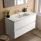 Ideal Standard MWT-Unterschrank Eurovit+ 1000mm, 2 Auszüge, grau lackiert, wandhängend, Softclose
