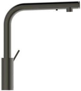 Ideal Standard Gusto iMX Küchenarmatur mit Seifenspender, 232 mm Auslauf, Magnetic Grey