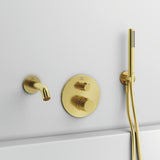 IDEAL STANDARD Idealrain Atelier Wandhalter für Handbrause & Brauseschlauch G1/2 Brushed Gold