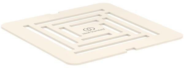 Ideal Standard Ablaufabdeckung Ultra Flat S+ Carraraweiß – Flache Duschrinne