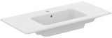 Ideal Standard Eurovit Möbelwaschtisch 1015x465 mm Weiß mit Überlauf und 1 Hahnloch