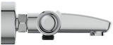 Ideal Standard Badethermostat AP Ceratherm T50, Ausladung 161 mm, Chrom – mit Verbrühschutz