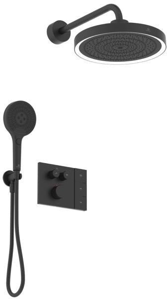 Ideal Standard Ceratherm Navigo Solos Brausethermostat Armaturen-Paket 02 CTherm, KB, HB Brushed Gold