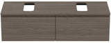 Ideal Standard Finesse Waschtischunterschrank 1402 mm, 2 Auszüge, Greige matt, wandhängend