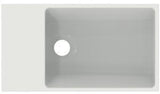 Ideal Standard Handwaschbecken Extra 450x250x150mm, geschliffen, ohne Hahnloch, mit Überlauf, weiß