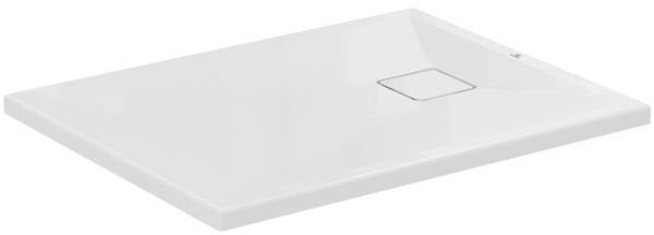Ideal Standard Ultra Flat Evo Rechteck-Brausewanne 900x700x35 mm Seidenweiß – flacher Einbau & Rutschhemmung