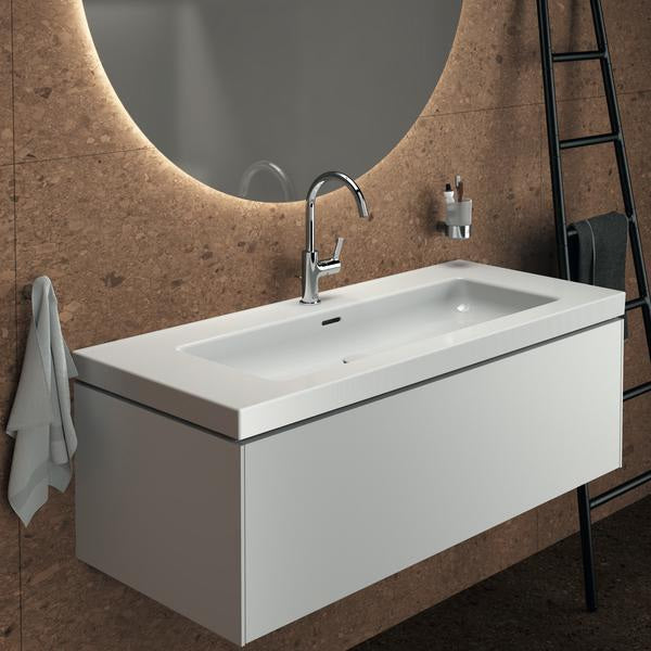 Ideal Standard Zahnputzbecher Conca, rund, Brushed Gold – Wandhängend, Messing, Glas