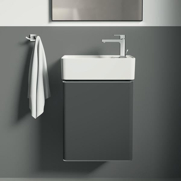 Ideal Standard IOM Cube Doppelter Handtuchhaken in Chrom – Wandmontage mit verdeckter Befestigung