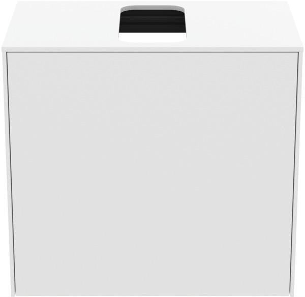 Ideal Standard Conca Waschtischunterschrank Eiche geflammt 602 mm mit Auszug und Push-Open