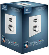 Ideal Standard Ceratherm Navigo Brausethermostat Unterputz eckig Chrom – 1 Verbraucher, DICHT-FIX