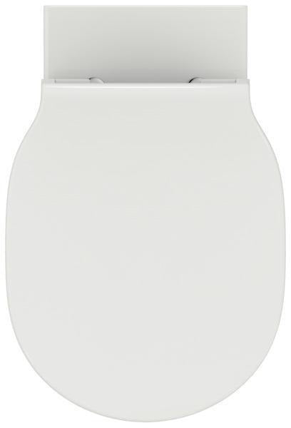 Ideal Standard Wand-T-WC-Kombipaket Connect Air mit AQUABLADE und Softclosing, 365x540mm, Weiß